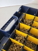 Large Organiser Case Carry Kit with Movable Dividers 49-16, TORG49, Filstorage