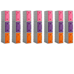 Bundle Offer: 21 x LK2 Plastic Locker 600mm H