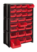 Dust Resistant Small Parts Storage Parts Bin Compartment Organiser Unit (4 bin options), 4 Drawers, Filstorage