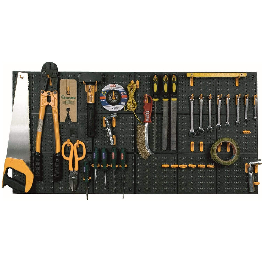 Wall Mounted Tool Storage Board Panel Organiser Pegboard, Default Title, Filstorage