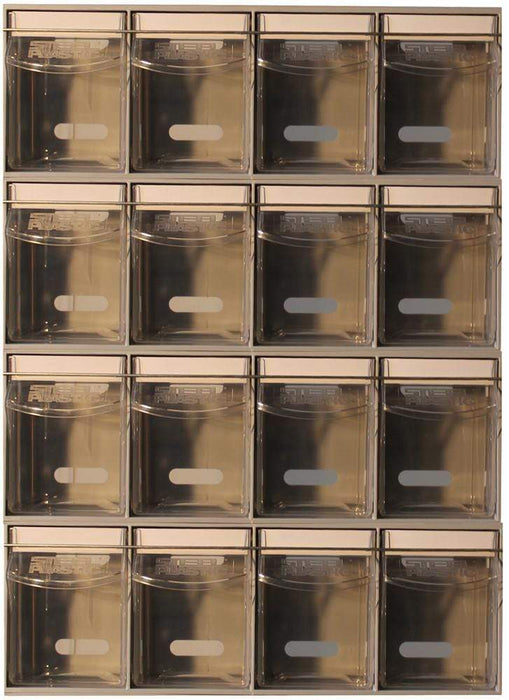 Complete Van Storage Tilt Bin Kit (16 compartments), Tilt Bin Van Kit 16 compartments, Filstorage