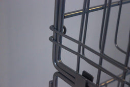 Large Wire Storage Stacking Display Basket (Single), 900mm Single Basket - White, Filstorage