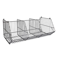 Large Wire Storage Stacking Display Basket (Single)