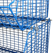 C4 Mobile (extra-large) Unit Complete (3 Baskets), RED C4 Mobile Unit 3 Baskets, Filstorage