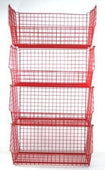 C2DS (large) Wire Storage Basket (single), C2DS Wire Green / 1, Filstorage