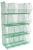 C4 (extra-large) Unit Complete 3 Baskets & Dividers, RED C4 Unit 3 Baskets, Filstorage