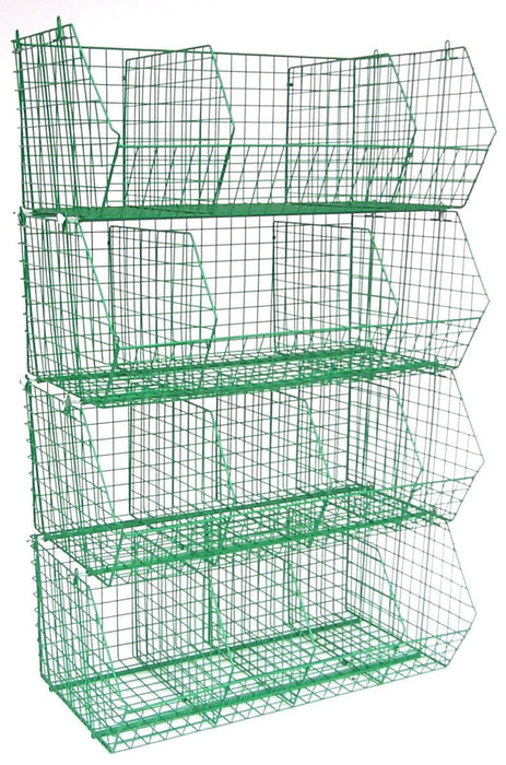 C4 (extra-large) Unit Complete 3 Baskets & Dividers, RED C4 Unit 3 Baskets, Filstorage