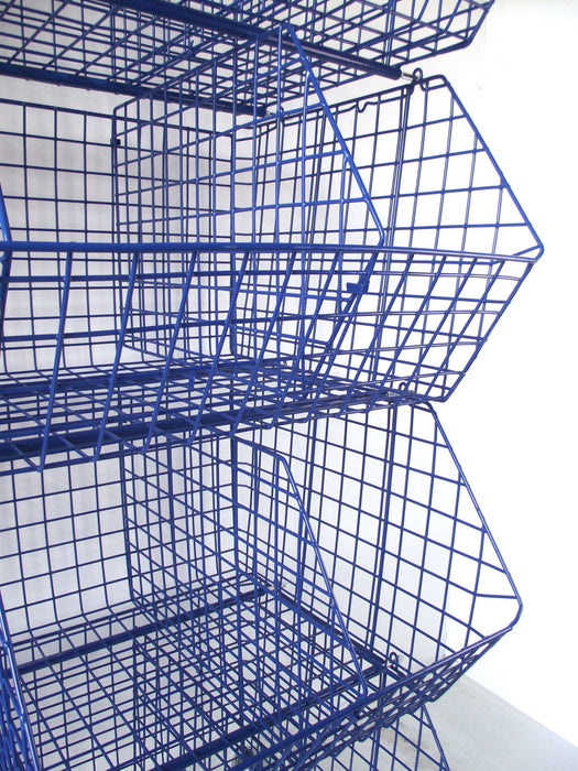 C4 (extra-large) Unit Complete 3 Baskets & Dividers, RED C4 Unit 3 Baskets, Filstorage