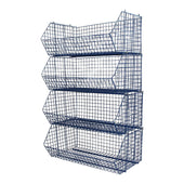 C4 (extra-large) Unit Complete 3 Baskets & Dividers, RED C4 Unit 3 Baskets, Filstorage