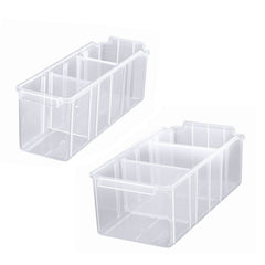 Clear Panda Shelf Storage Bin (2 Sizes)
