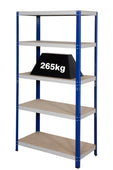 Clicka Boltless Garage Shelving 265kg Level 1770mm H, 900mm / 300mm, Filstorage