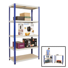 Clicka Boltless Garage Shelving 265kg Level 1770mm H
