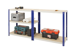 Clicka Boltless Garage Shelving 265kg Level 1770mm H, 900mm / 300mm, Filstorage
