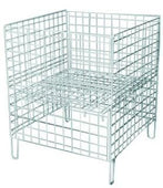 Wire Dump Bin Basket Square (24 inch), 24" Square Dump Bin (WPC) / 1, Filstorage