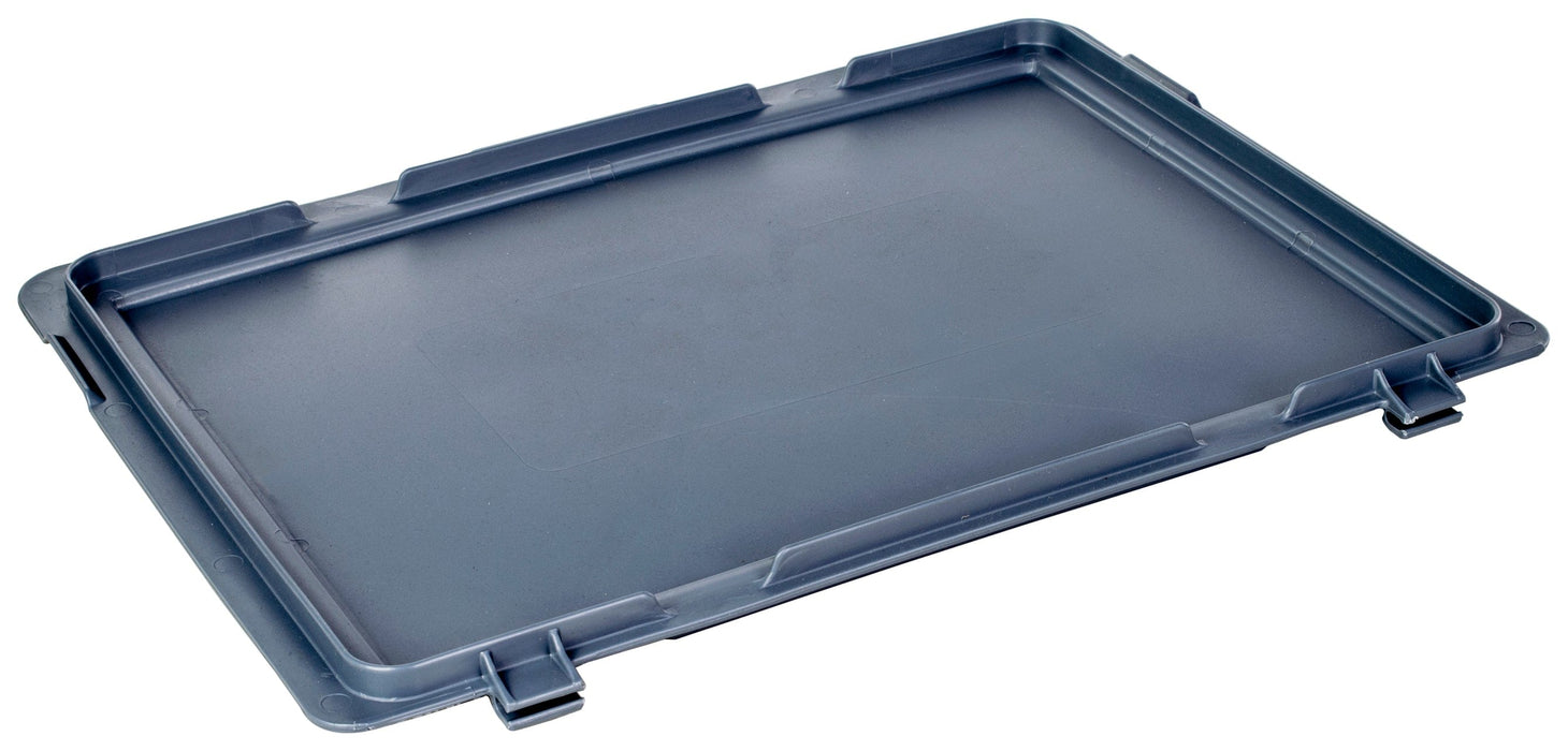 Grey Euro Stacking Containers - Various Sizes, 5L (Pack of 10) 300 x 200 x 120mm, Filstorage