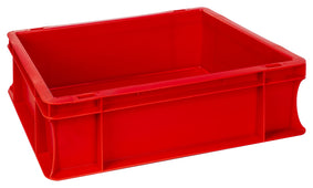 Coloured Euro Stacking Containers (4 Sizes), 10L (Pack of 5) 400 x 300 x 120mm / Blue, Filstorage