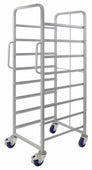 Euro Stacking Container Tray Trolleys 1500mm H x 700mm W x 470mm D, 8 Tier Trolley Only, Filstorage