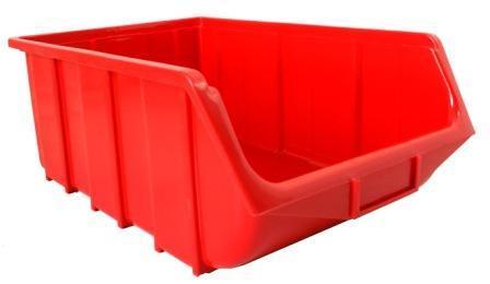 Pack of 4 x Stackable Storage Parts Bin (115) - Filstorage