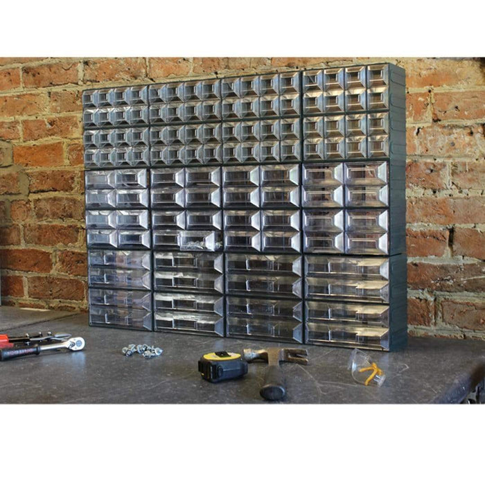 Vision Storage Block 14 - 4 Drawers Compartment Organiser, Vision Block 14, Filstorage