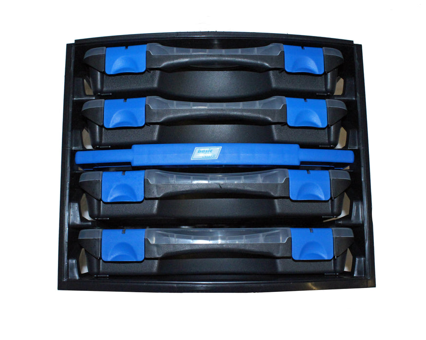 Travel Compartment Organiser (Set of 4 Organisers in Case with Carry Handle), TMULTI1, Filstorage