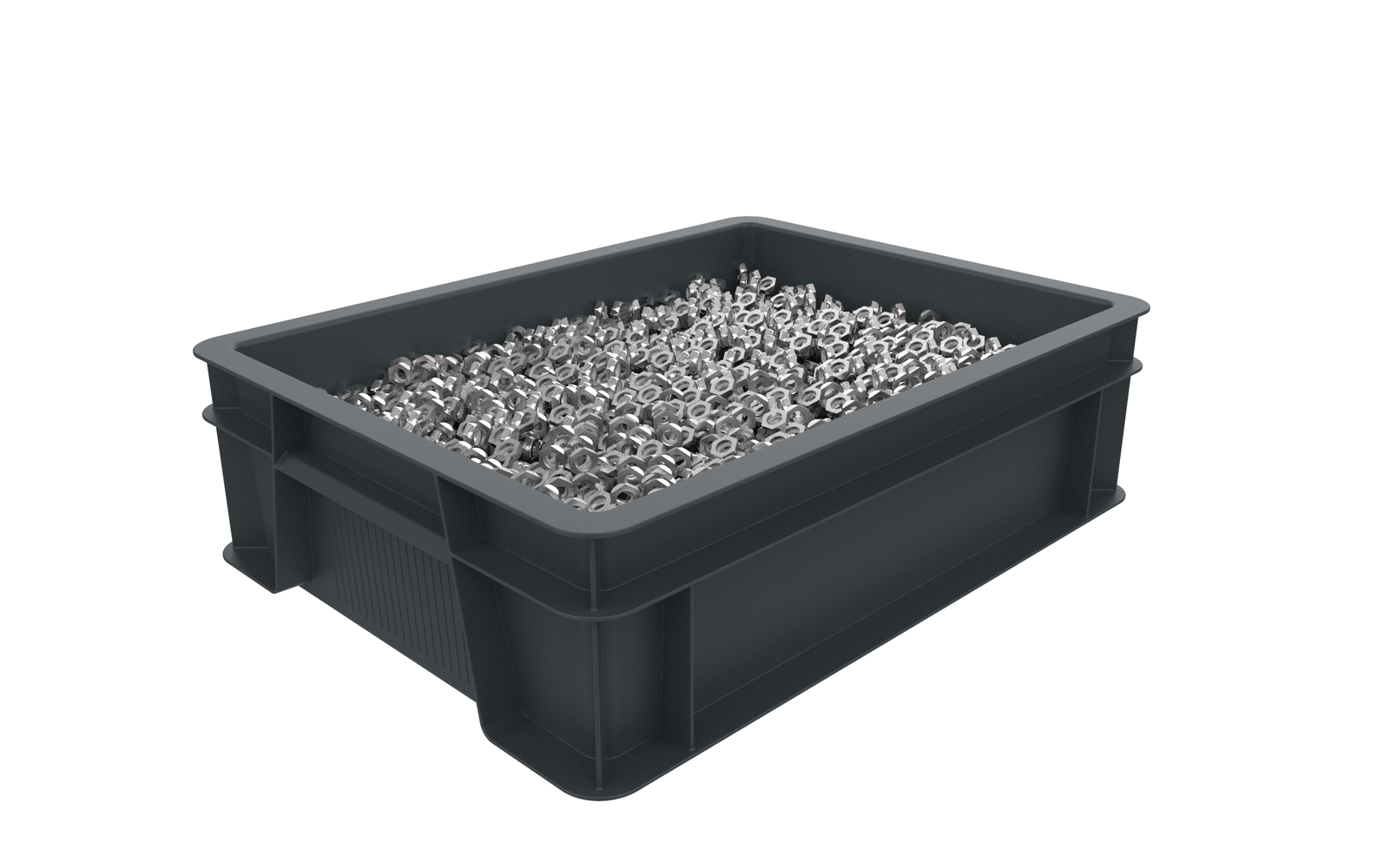 Euro Stacking Container 120mm H x 299mm W x 399mm D, 1, Filstorage