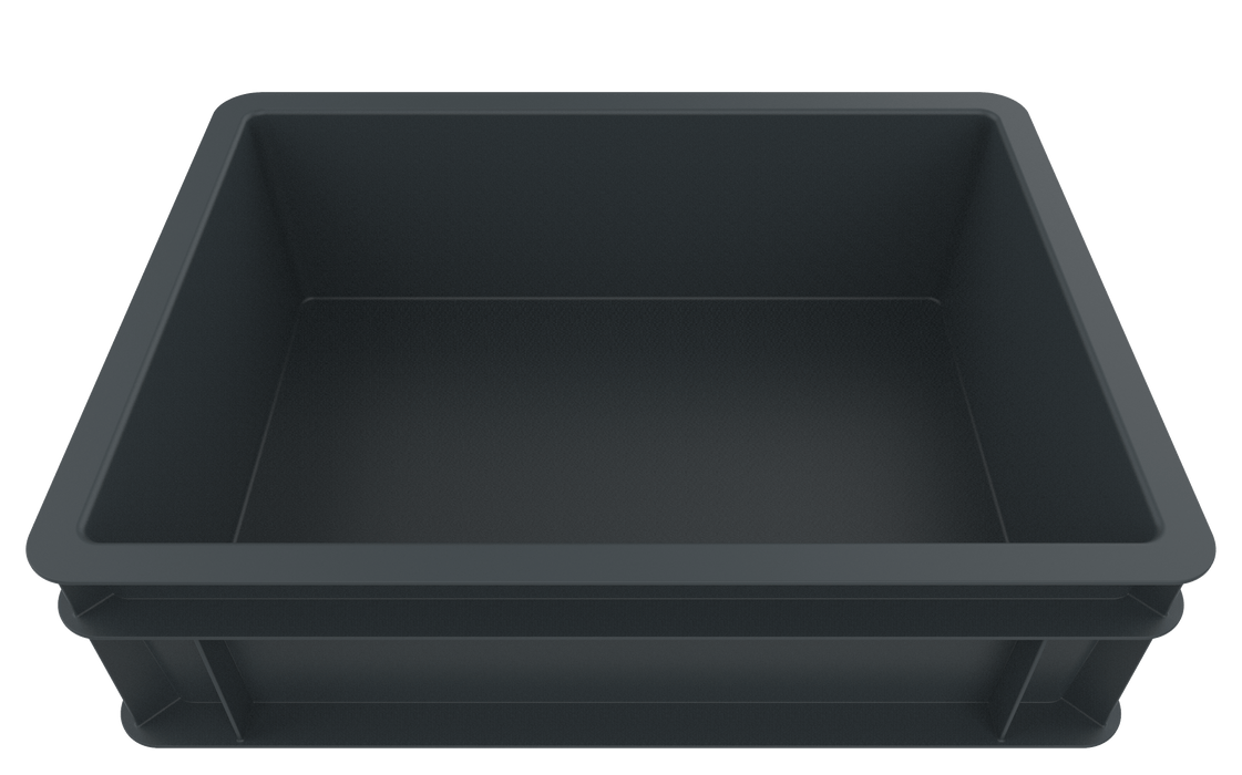 Euro Stacking Container 120mm H x 299mm W x 399mm D, 1, Filstorage