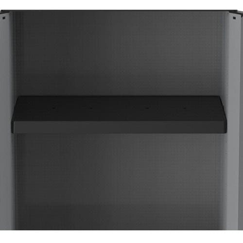 Recycled Plastic Garden / Garage Cupboard TDJL268 1635mm H, Extra Shelf, Filstorage