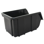 Black Recycled Plastic Parts Storage Bin FB2, FB2 Black, Filstorage