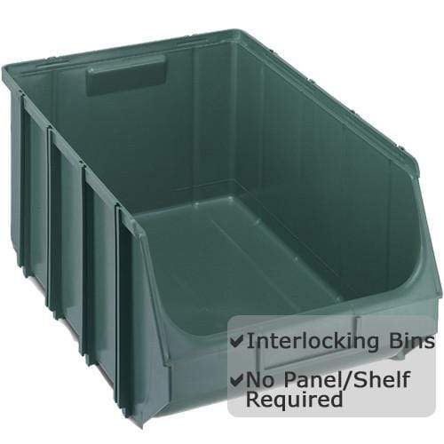 Pack of 4 x Interconnecting Union Storage Bin F, Union F, Filstorage