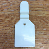 Plastic Epos Flaps for Euro Hooks (pack 100), XPOS- PLASTIC EPOS FLAPS, Filstorage