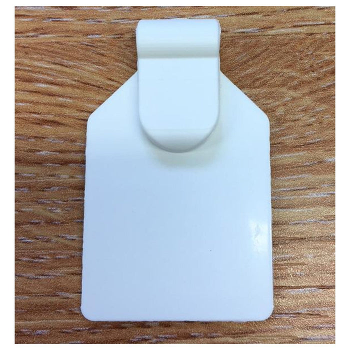 Plastic Epos Flaps for Euro Hooks (pack 100), XPOS- PLASTIC EPOS FLAPS, Filstorage