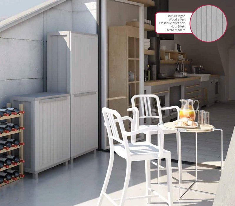 Plastic Garden / Home Cupboard TDJW260 1700mm H, TDJW260, Filstorage