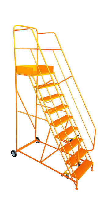 Heavy Duty Industrial Mobile Safety Warehouse Steps (5 -15 Tread Options), 5 / Blue RAL 5005, Filstorage