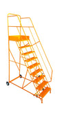 Heavy Duty Industrial Mobile Safety Warehouse Steps (5 -15 Tread Options), 5 / Blue RAL 5005, Filstorage