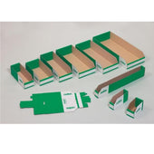 K Bins - Cardboard Parts Bins (Pack 25), B- D 300mm x W 150mm, Filstorage