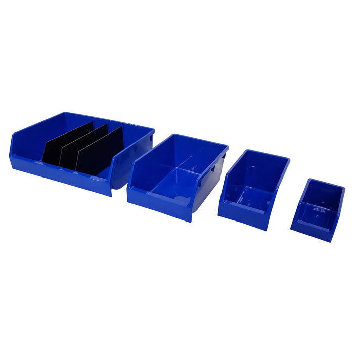 Size 1 Kaddy Range Storage Parts Bin 90mm H x 105mm W x1 80mm D, Size 1 Kaddy Range Parts Bin, Filstorage