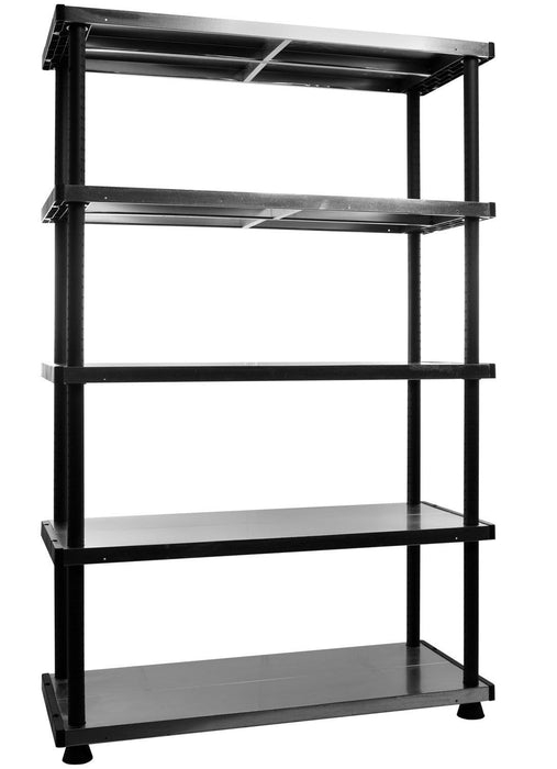 Steel & Plastic Shelving Unit 120kg per Level (2 variations), MP120, Filstorage