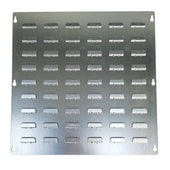 Parts Bins Louvre Backplate 500x500mm, Backplate 500 x 500 LP1, Filstorage