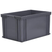 OFFER! Solid Stacking Euro Container 65L (600x400x325mm) CONT202A, Blue, Filstorage