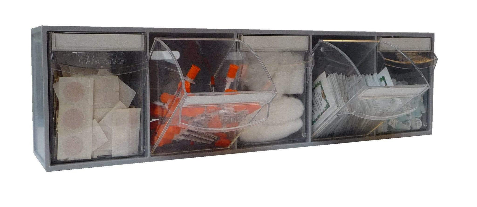 Van Storage Tilt Bin 5 Grey & Locking Bar, View Bin 5 GREY SPECIAL OFFER, Filstorage
