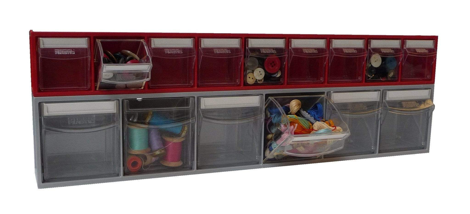 Van Storage Tilt Bin 9 Grey & Locking Bar, View Bin 9 GREY SPECIAL OFFER, Filstorage