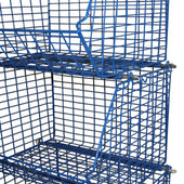 MT8 (small) Mobile Unit Complete 4 Baskets, BLUE MT8 Mobile Unit 4 Baskets, Filstorage