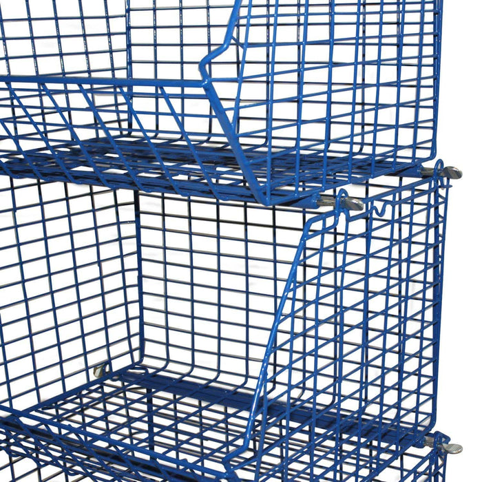 MT8 (small) Wire Storage Basket (single), MT8 Wire Green / 1, Filstorage