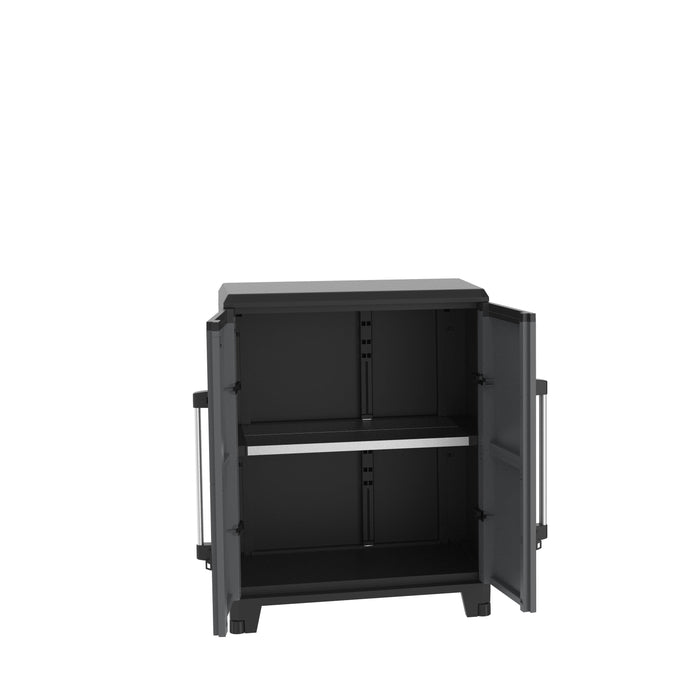 Heavy Duty Workshop Garage Cupboard Cabinet (Modular Pro2) 1016mm H x 780mm W x 436mm D, Modular 2 Cupboard, Filstorage