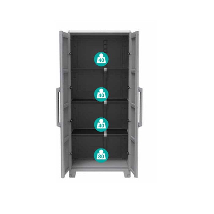 Heavy Duty Workshop Garage Cupboard Cabinet (Modular Pro4) - Filstorage