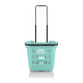 OCEANIS Plastic Shopping Trolley Basket 34L (recycled ocean plastic), 34L Oceanis, Filstorage