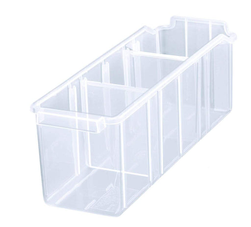 Clear Plastic Storage Box Organiser Under Sink Cupboard Wardrobe Container 110mm H, 403 (415x150x110), Filstorage