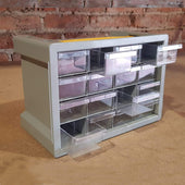 Poker 16 Compartment Storage Cabinet Organiser, Poker16, Filstorage