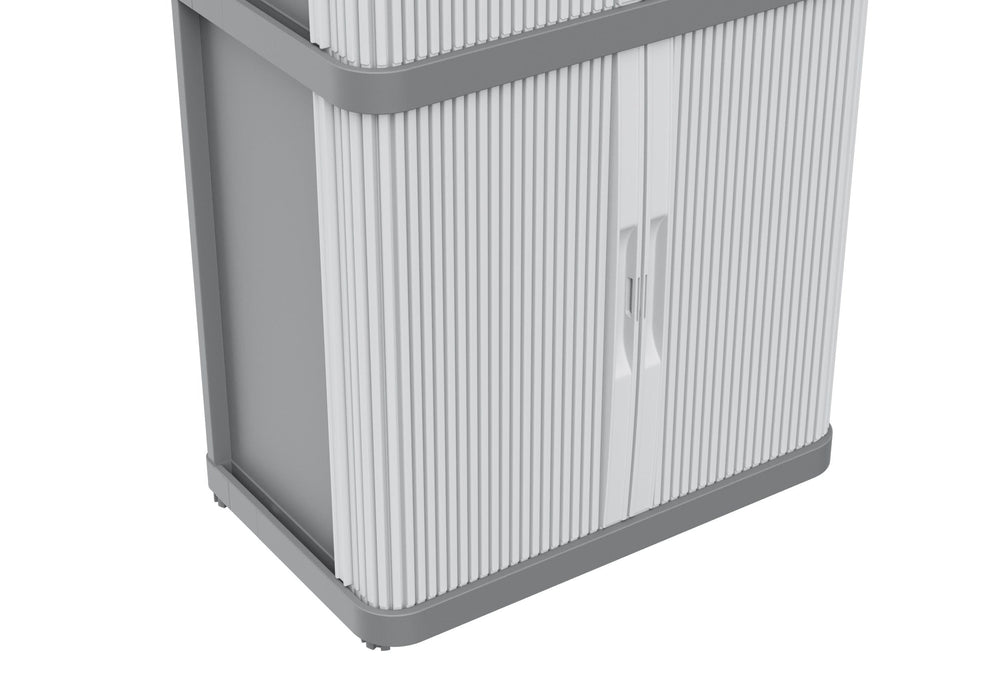 Rolling Space Modular Plastic Garage Cupboard Cabinet 1700mm H x 560mm W x 360mm D, Rolling Space Cab 3, Filstorage