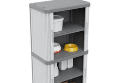 Rolling Space Modular2 Plastic Garage Cupboard Cabinet 1150mm H x 590mm W x 360mm D, Rolling Space Cab 2, Filstorage